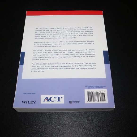 This Official ACT Mathematics Guide 2nd Edition not used 2021 softcover - Picture 2 of 4